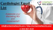 Cardiologist Email List
