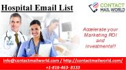 Hospital Email List