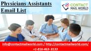 Physicians Assistants Email List