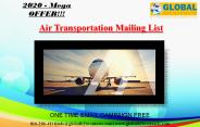 Air Transportation Mailing List
