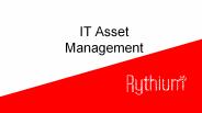 IT Asset Management, IT Inventory - Rythium