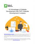 10 Advantages of Website Development with PHP | Website Development Company PowerPoint PPT Presentation