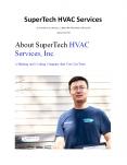 SuperTech HVAC Services PowerPoint PPT Presentation