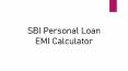 SBI Personal Loan EMI Calculator PowerPoint PPT Presentation