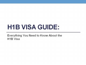 H1B Visa Status US