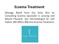 Eczema Specialist In Lansing and Mt. Pleasant PowerPoint PPT Presentation