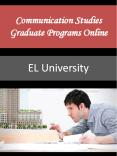 Communication Studies Graduate Programs Online PowerPoint PPT Presentation