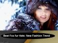 Best Fox fur Hats: New Fashion Trend PowerPoint PPT Presentation