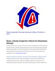 Pre perchase home inspection