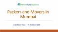 Best Packers and Movers Service in Mumbai for Local household Shifting PowerPoint PPT Presentation