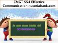 CMGT 554 Effective Communication- tutorialrank.com PowerPoint PPT Presentation