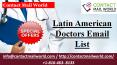 Latin American Doctors Email List PowerPoint PPT Presentation