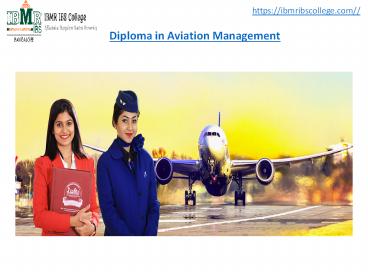 Diploma in Aviation Management - IBMR IBS (3)