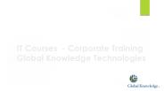 IT Courses with Certification - Global Knowledge Technologies
