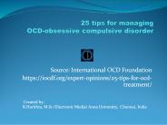 Manage OCD-25 tips