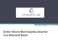 Order Online Best Quality Asscher Cut Diamond Band - www.eternityus.com PowerPoint PPT Presentation