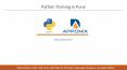 Python Training in Pune PowerPoint PPT Presentation