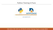 Python Training in Pune