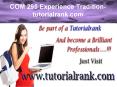 COM 295 Experience Tradition- tutorialrank.com PowerPoint PPT Presentation