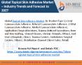 Topical skin adhesive market PowerPoint PPT Presentation