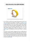 RFID Silicon Stud Wristbands | RFID LF/HF/UHF Wristbands Manufacturer