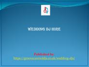 Wedding DJ Hire