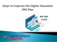 Steps to Improve the Higher Education PPC Plan PowerPoint PPT Presentation