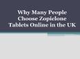 Why Many People Choose Zopiclone Tablets Online in the UK PowerPoint PPT Presentation