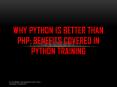 Outline on Comparison of PHP & Python PowerPoint PPT Presentation