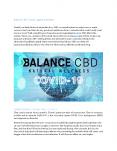 Balance CBD Creams Against Pandemic PowerPoint PPT Presentation