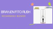 What makes braydenfito rush rechargeable blender unique? (1)