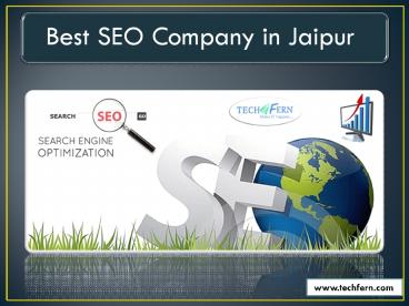 Best SEO Company in Jaipur