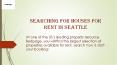 Spacious Houses for Rent in Seattle PowerPoint PPT Presentation