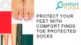 Protect your feet with Comfort Finds Toe Protected Socks PowerPoint PPT Presentation