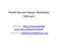 Fendt Service Repair Workshop Manuals PowerPoint PPT Presentation
