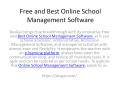 Free and Best Online School Management Software PowerPoint PPT Presentation