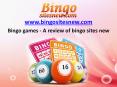 Bingo games - A review of bingo sites new PowerPoint PPT Presentation