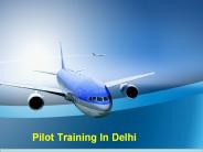 Pilot Training In Delhi