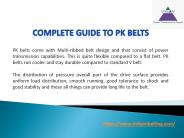 Complete Guide To PK Belts