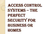Is It Necessary to Install Access Control Systems?