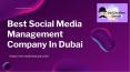#1 Ranked Influncer Marketing Agency In Dubai PowerPoint PPT Presentation