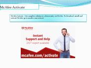 McAfee.com/Activate - Download & Redeem McAfee Retail Card