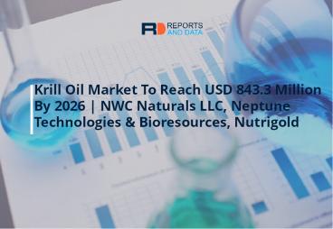 Krill Oil Market