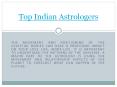 Top Indian Astrologers PowerPoint PPT Presentation