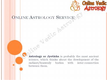 Online Astrology service in india