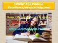 CPMGT 300 Pride In Excellence/newtonhelp.com PowerPoint PPT Presentation