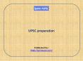 UPSC preparation PowerPoint PPT Presentation