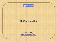 UPSC preparation