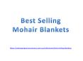 Mohair Throw Blanket in New York & New Zealand PowerPoint PPT Presentation