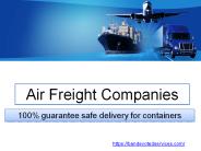 Air Freight Companies